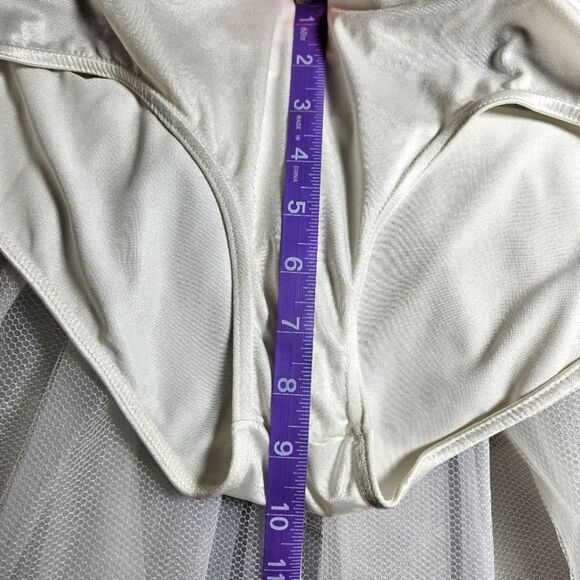 Star Styled Dance Vintage Stretch Black Velvet & Layered Tulle Costume Dress - Picture 9 of 15